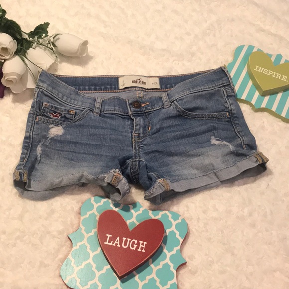 Hollister Pants - Hollister Distressed Shorts
